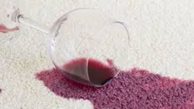 red wine carpet stains